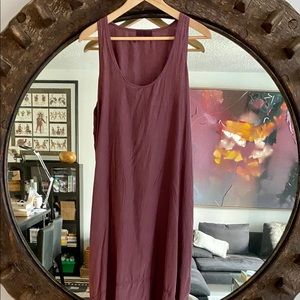 CP Shades Silk Maxi Dress Sz M